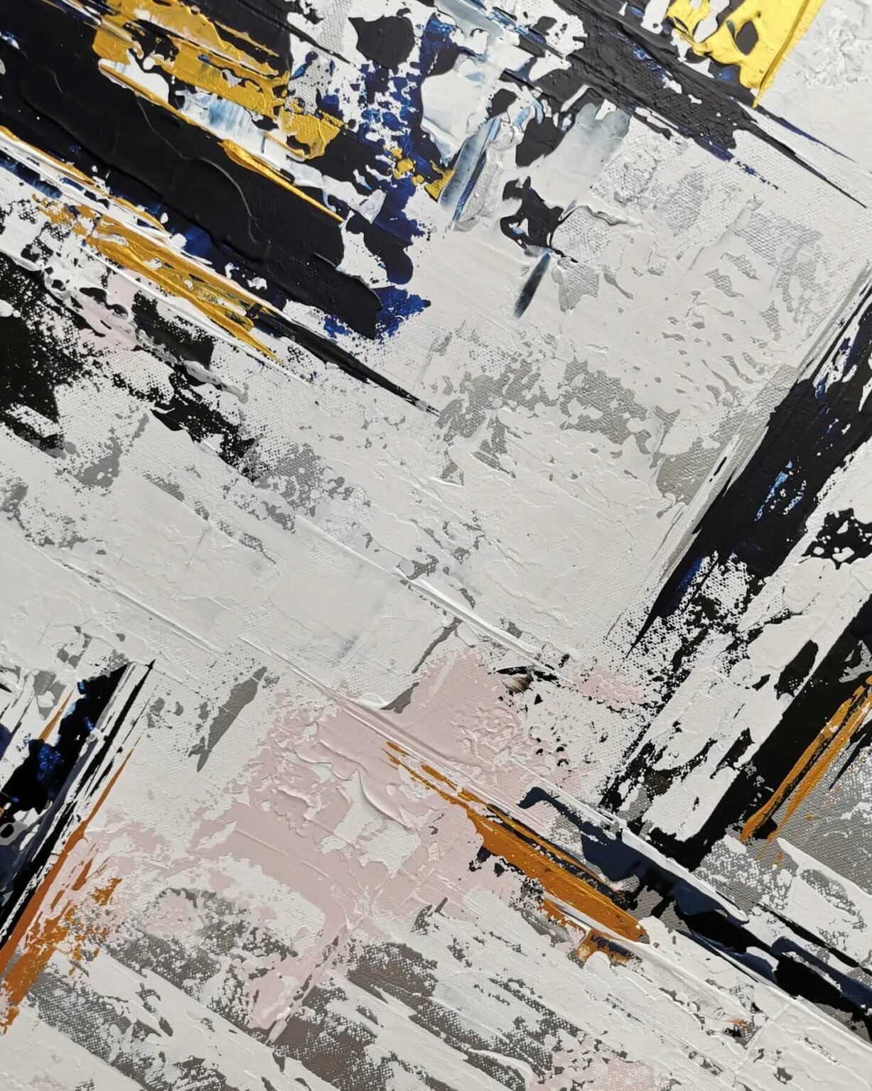 Paveikslas Tarp rožinės ir pilkos.