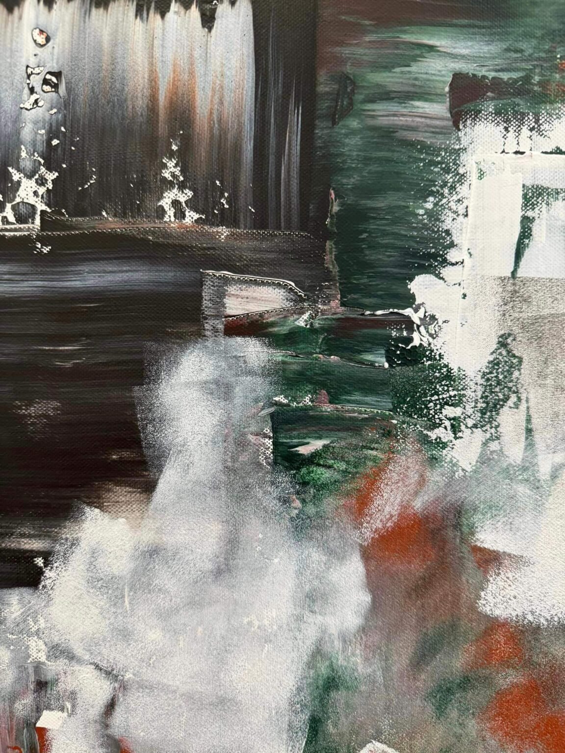 Fragmentas paveikslo Optimistas.