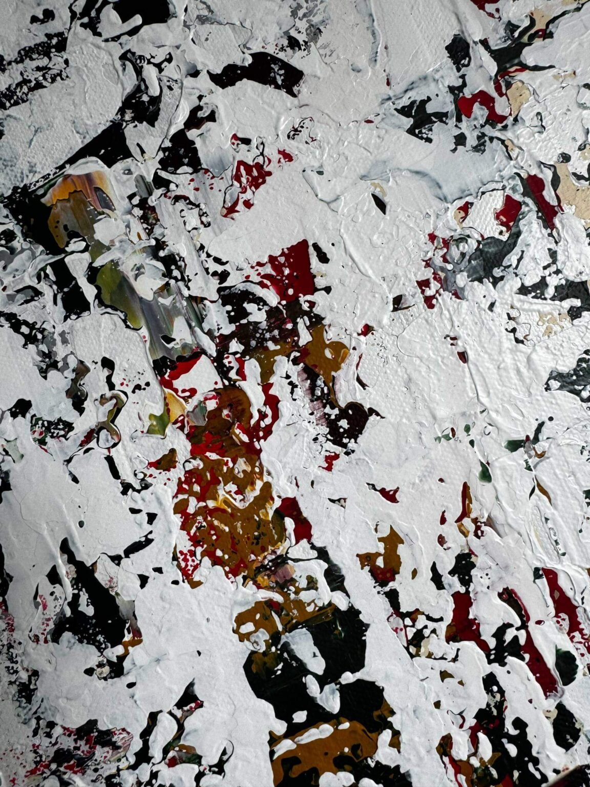 Paveikslo Nutirntos mintys fragmentas.